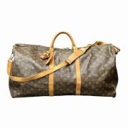 Pre-owned Fabric handbags Louis Vuitton Vintage , Brown , Dames