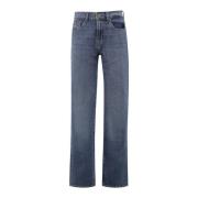 Klassieke Denim Jeans met Straight Cut 7 For All Mankind , Blue , Dame...