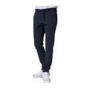 Donkerblauwe broek met koord Karl Lagerfeld , Blue , Heren