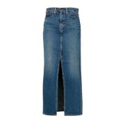 Spijkerrokken denim Levi's , Blue , Dames