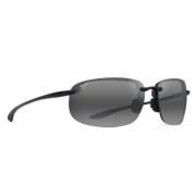 Gepolariseerde Hookipa Xlarge Zonnebril Maui Jim , Black , Unisex