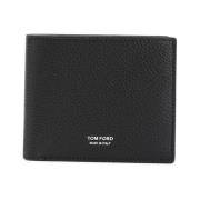 Zwarte Portemonnee 1N001 Stijlvol Model Tom Ford , Black , Heren