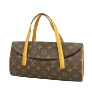 Pre-owned Canvas handbags Louis Vuitton Vintage , Brown , Dames