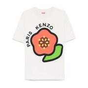 Heather Grey Crew Neck T-shirts Kenzo , Gray , Heren