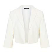 Korte blazer met 3/4 mouw Betty Barclay , White , Dames