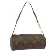 Pre-owned Canvas louis-vuitton-bags Louis Vuitton Vintage , Brown , Da...