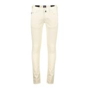 Gele Slim Fit Zomer Jeans Tramarossa , Beige , Heren