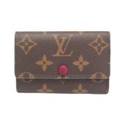 Pre-owned Canvas key-holders Louis Vuitton Vintage , Brown , Dames