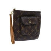 Pre-owned Canvas louis-vuitton-bags Louis Vuitton Vintage , Brown , Da...