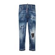 Stijlvolle Kleding en Accessoires Dsquared2 , Blue , Dames