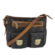 Pre-owned Canvas louis-vuitton-bags Louis Vuitton Vintage , Brown , Da...