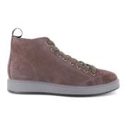 Bruine Suède Mid-Cut Sneakers Igi&Co , Brown , Heren