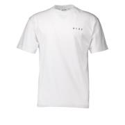 Grafiet Tee T-shirt Olaf Hussein , White , Heren