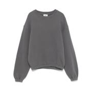 Antracietgrijze Sweater met ronde hals Autry , Gray , Dames