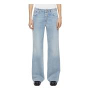 Flared Jeans Lichtblauw Closed , Blue , Dames