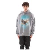 Lichtgrijze Monument Valley Hoodie Misbhv , Gray , Heren