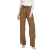 Stedelijke Hoge Taille Broek Jacqueline de Yong , Brown , Dames