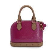 Pre-owned Canvas handbags Louis Vuitton Vintage , Pink , Dames