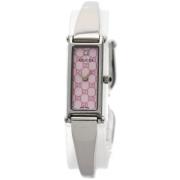 Pre-owned Glass watches Gucci Vintage , Pink , Dames