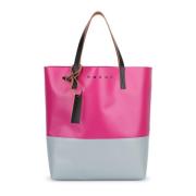 Stijlvolle Leren Tas voor Vrouwen Marni , Pink , Heren