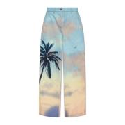 Jeans met print Palm Angels , Multicolor , Dames