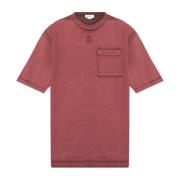 T-shirt met zak Alexander McQueen , Red , Heren