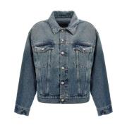 Stijlvolle Jassen Collectie MM6 Maison Margiela , Blue , Dames