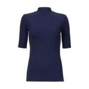 Stijlvol T-shirt Krown Modström , Blue , Dames