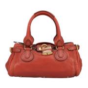 Pre-owned Leather handbags Chloé Pre-owned , Brown , Dames