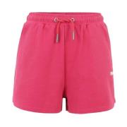 Dames Shorts Brandenburg Faw0453 Katoen Fila , Pink , Dames