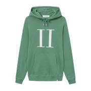 Encore Hoodie - Stijlvol en Comfortabel Les Deux , Green , Heren