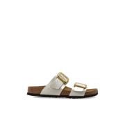 Slippers Sydney Kussen Gesp Birkenstock , Beige , Dames