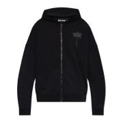 Hoodie Palm Angels , Black , Heren