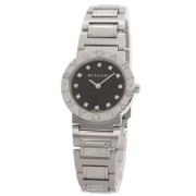 Pre-owned Glass watches Bvlgari Vintage , Black , Dames