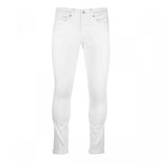 Witte Skinny Fit Jeans Dondup , White , Heren