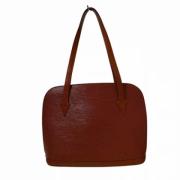 Pre-owned Leather louis-vuitton-bags Louis Vuitton Vintage , Red , Dam...