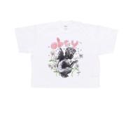 Fee Tuin Crop Tee Wit Dames Obey , White , Dames