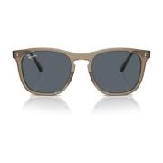 Klassieke vierkante zonnebril bruin/blauw Ray-Ban , Brown , Unisex