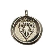 Pre-owned Silver necklaces Gucci Vintage , Gray , Dames