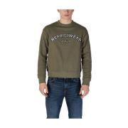 Groene Katoenen Sweatshirt Herfst/Winter Collectie RefrigiWear , Green...