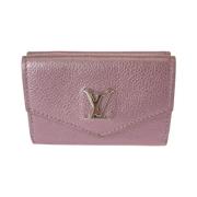 Pre-owned Leather wallets Louis Vuitton Vintage , Pink , Dames