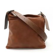 Pre-owned Leather crossbody-bags Bottega Veneta Vintage , Brown , Dame...