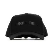 Klassieke Zwarte Baseballpet Dsquared2 , Black , Heren