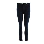 Skinny Mid Rise Blauwe Jeans Vrouwen Guess , Blue , Heren