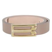 Klassiek Frame Riem Victoria Beckham , Gray , Dames