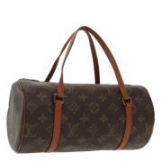 Pre-owned Canvas louis-vuitton-bags Louis Vuitton Vintage , Brown , Da...