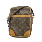 Pre-owned Fabric shoulder-bags Louis Vuitton Vintage , Brown , Dames