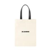 Leather handbags Jil Sander , Beige , Dames