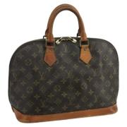 Pre-owned Canvas louis-vuitton-bags Louis Vuitton Vintage , Brown , Da...