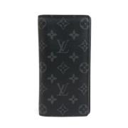 Pre-owned Fabric wallets Louis Vuitton Vintage , Black , Heren